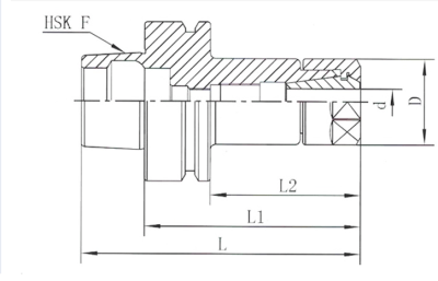 Hsk Hsd F63 Tutucu Er40 - Görsel 2