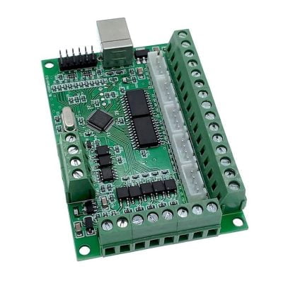 5 Eksen Cnc Usb Kontrol Kartı Mach3 Kart Green