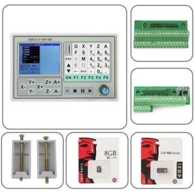 4 Eksen Cnc Kontrol Ünitesi Smc 4-4-16A16B - Görsel 3