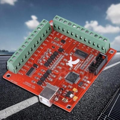 4 Eksen Cnc Usb Mach3 Kontrol Kartı Red - Görsel 3